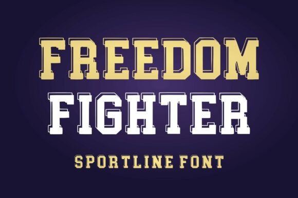 Command the Field: The Power of the Freedom Fighter Font