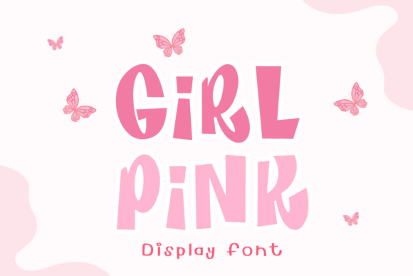 Girl Pink: A Stylish Font for Playful Design Projects