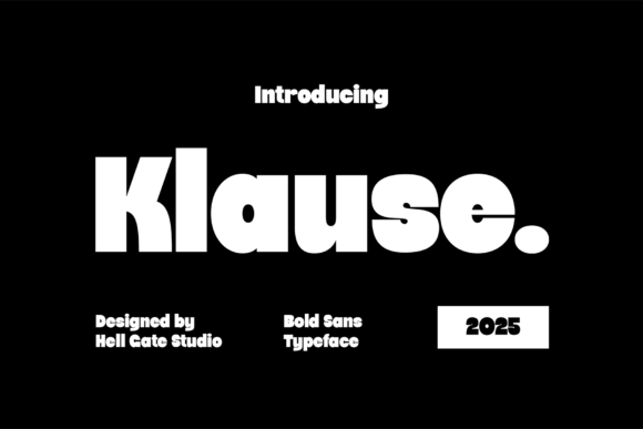 Klause Font: Sophistication and Glamour in Every Stroke