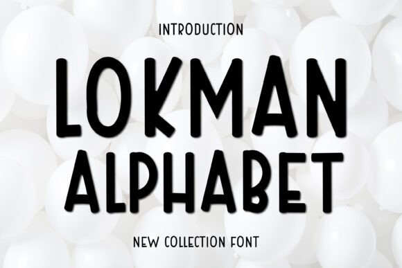 Lokman Alphabet: A Vibrant Color Font for Creative Design