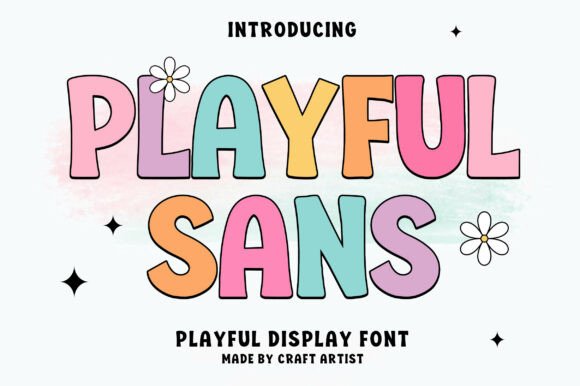 Playful Sans: The Cheerful Font for Modern Design