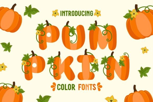 Pumpkin Font: Autumn's Colorful Typography Solution