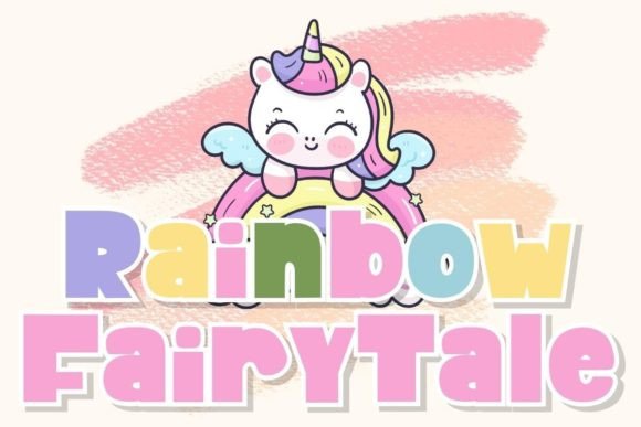 Rainbow FairyTale: A Font That Weaves Magic into Modern Design