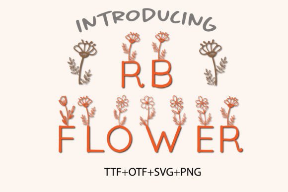 Rb Flower: A Vibrant Font for Creative Design