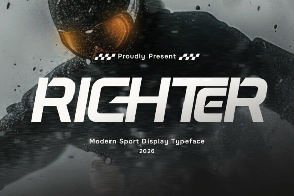Richter: High-Velocity Typography for Modern Branding