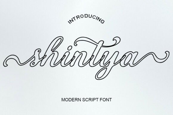 Shintya: Elevating Modern Design with Fluid Calligraphy