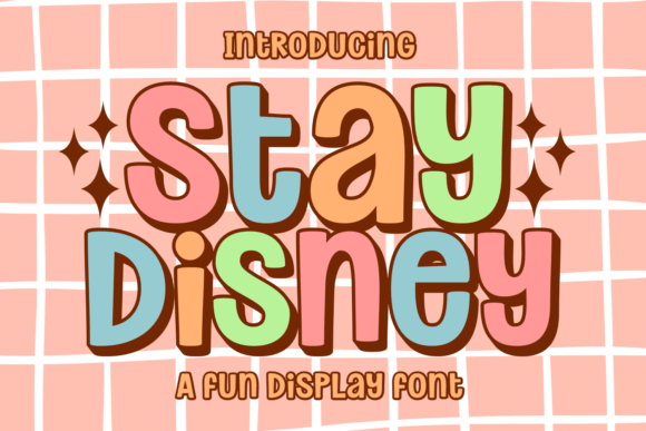Stay Disney: A Font for Playful and Nostalgic Branding