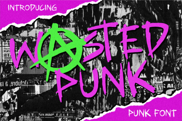 Wasted Punk: Capturing Raw Energy in Modern Design